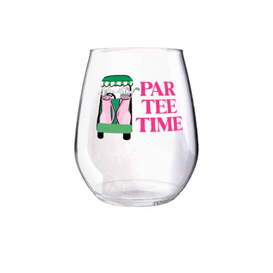 Shatterproof Wine Glass - Par Tee Time