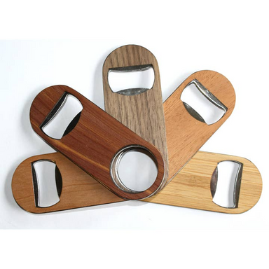 Wooden Keychain Bottle Opener-Shimmering Maple,Just the Bottle Opener