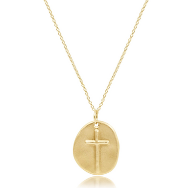 ENewton 16" Inspire Gold Charm Necklace