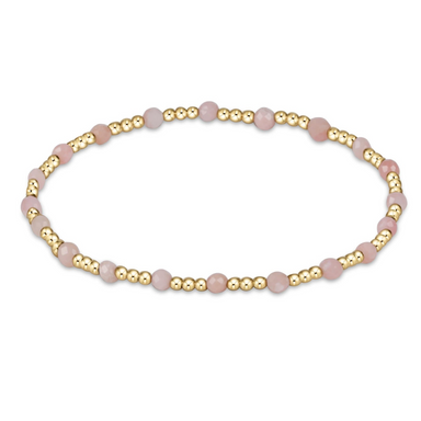 ENewton Pink Opal 3mm Gemstone Sincerity Bracelet 
