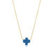 ENewton 16" Cobalt Signature Cross Necklace