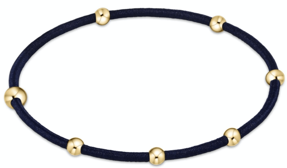 ENewton "e-ssentials" Navy Hair Tie 