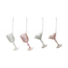 Acrylic Cocktail/Wine Glass Ornament, 2 Colors, 2 Styles