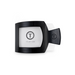 Teleties Square Flat Hair Clip Small - Jet Black 