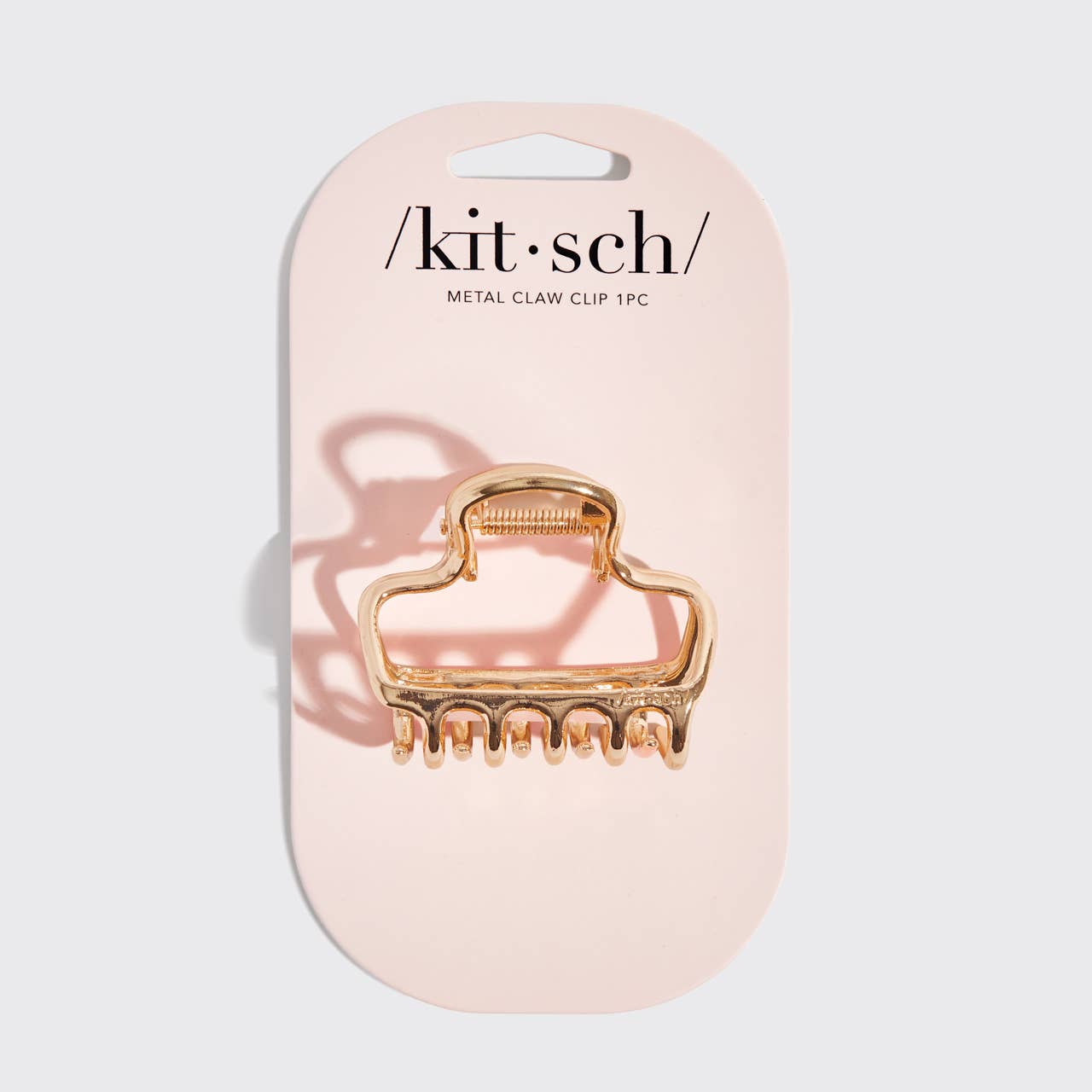 Gold Medium Metal Open Shape Claw Clip