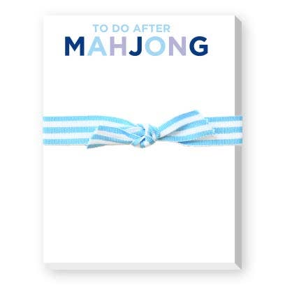 Mahjong Mini Notepad