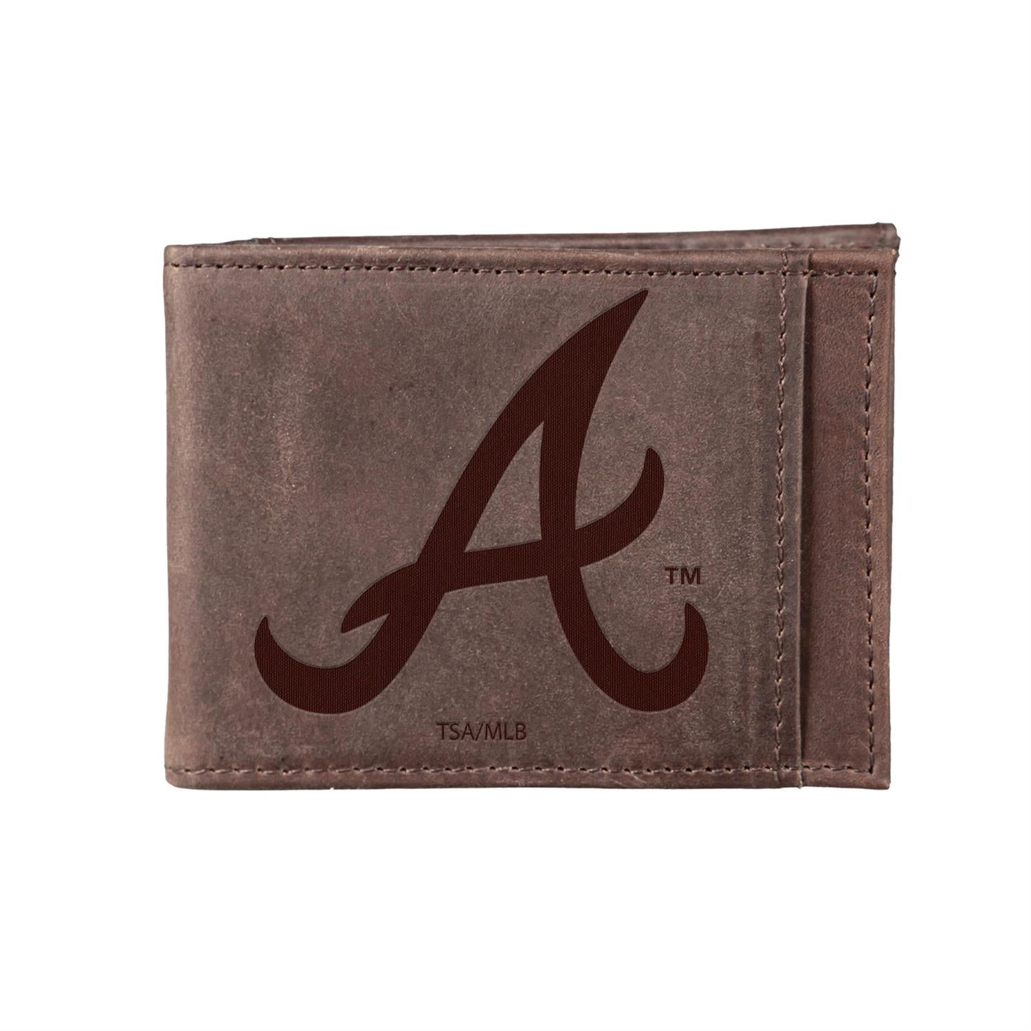 Atlanta Braves Front Pocket Wallet