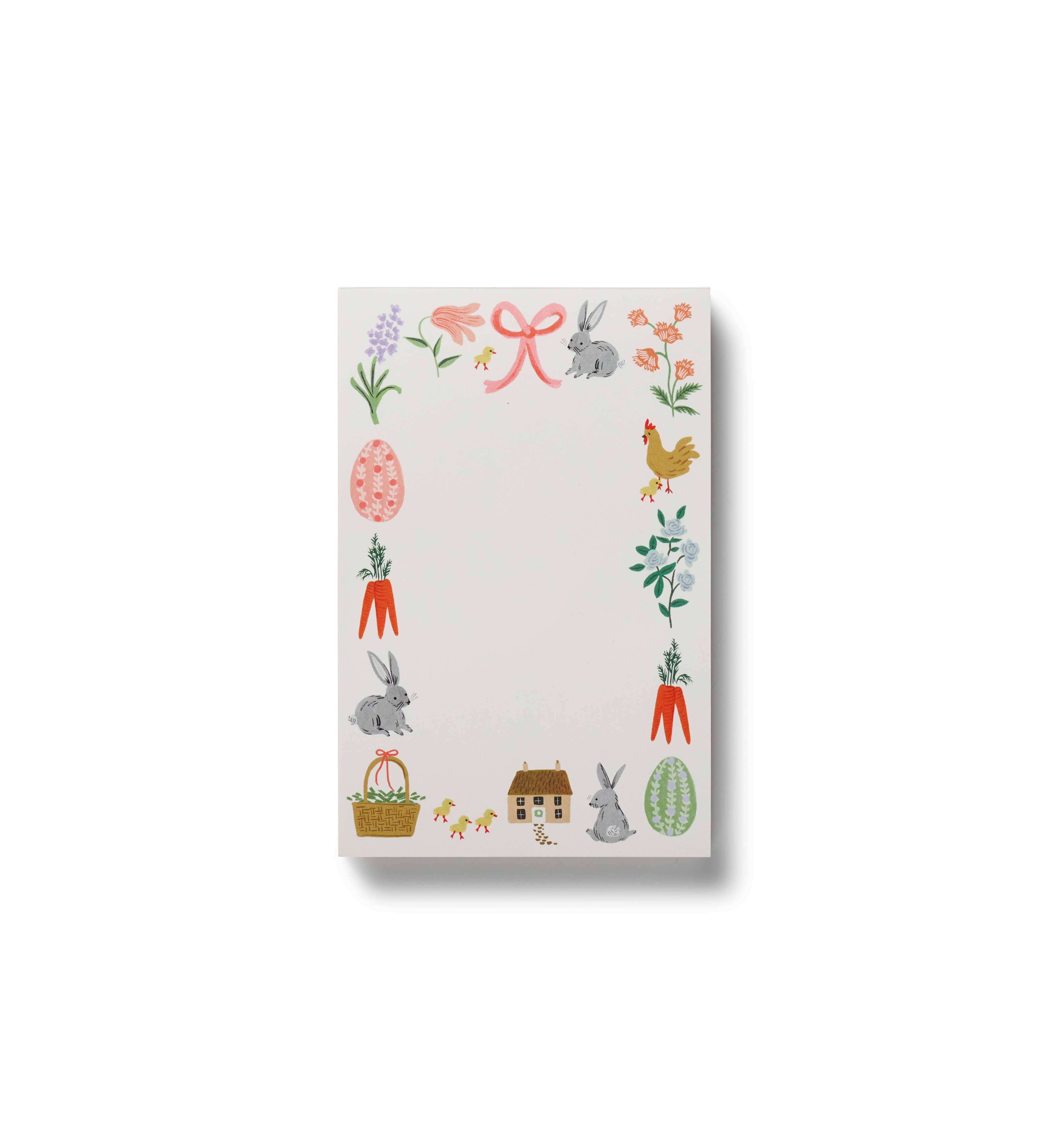 Spring Farm Easter Notepad