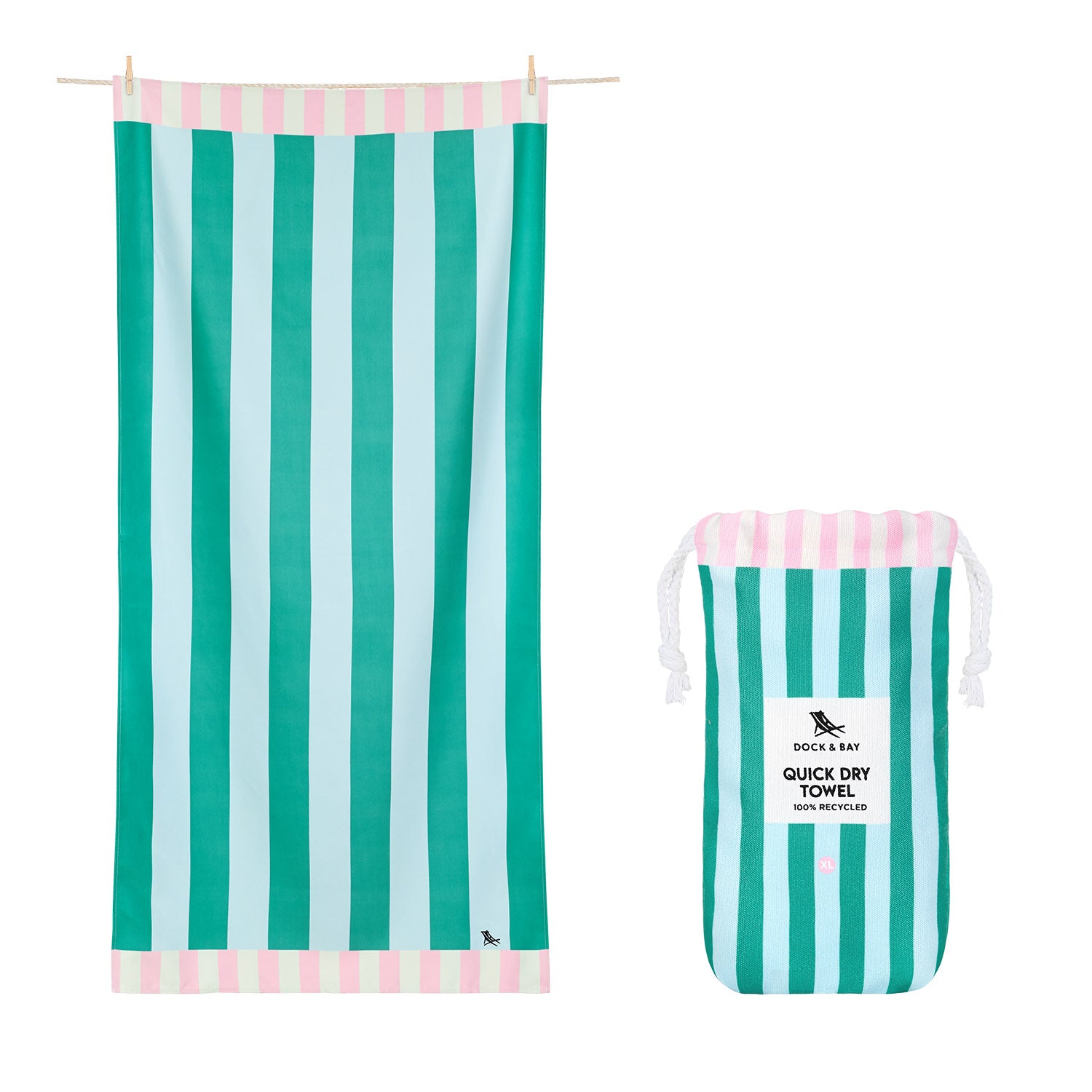 Beach Towel XL Pastel Pier