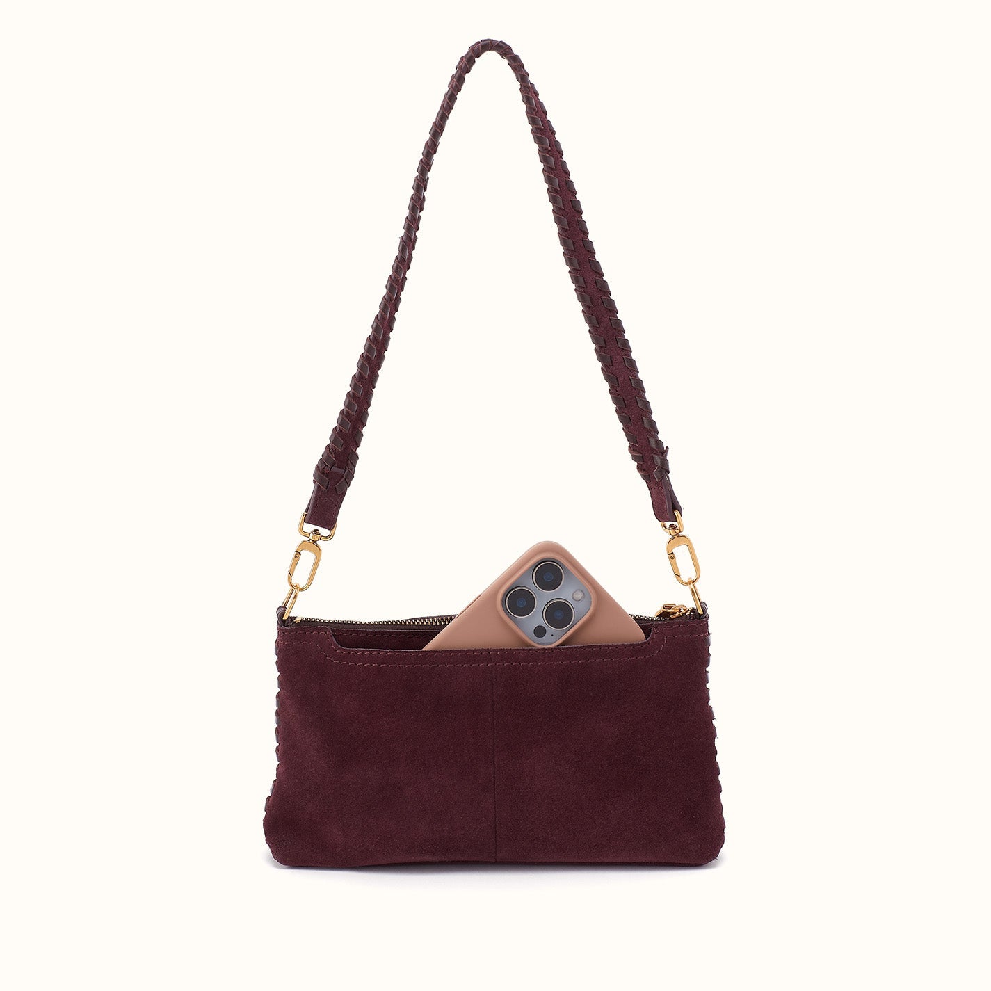 Dark Cherry Darcy Hobo