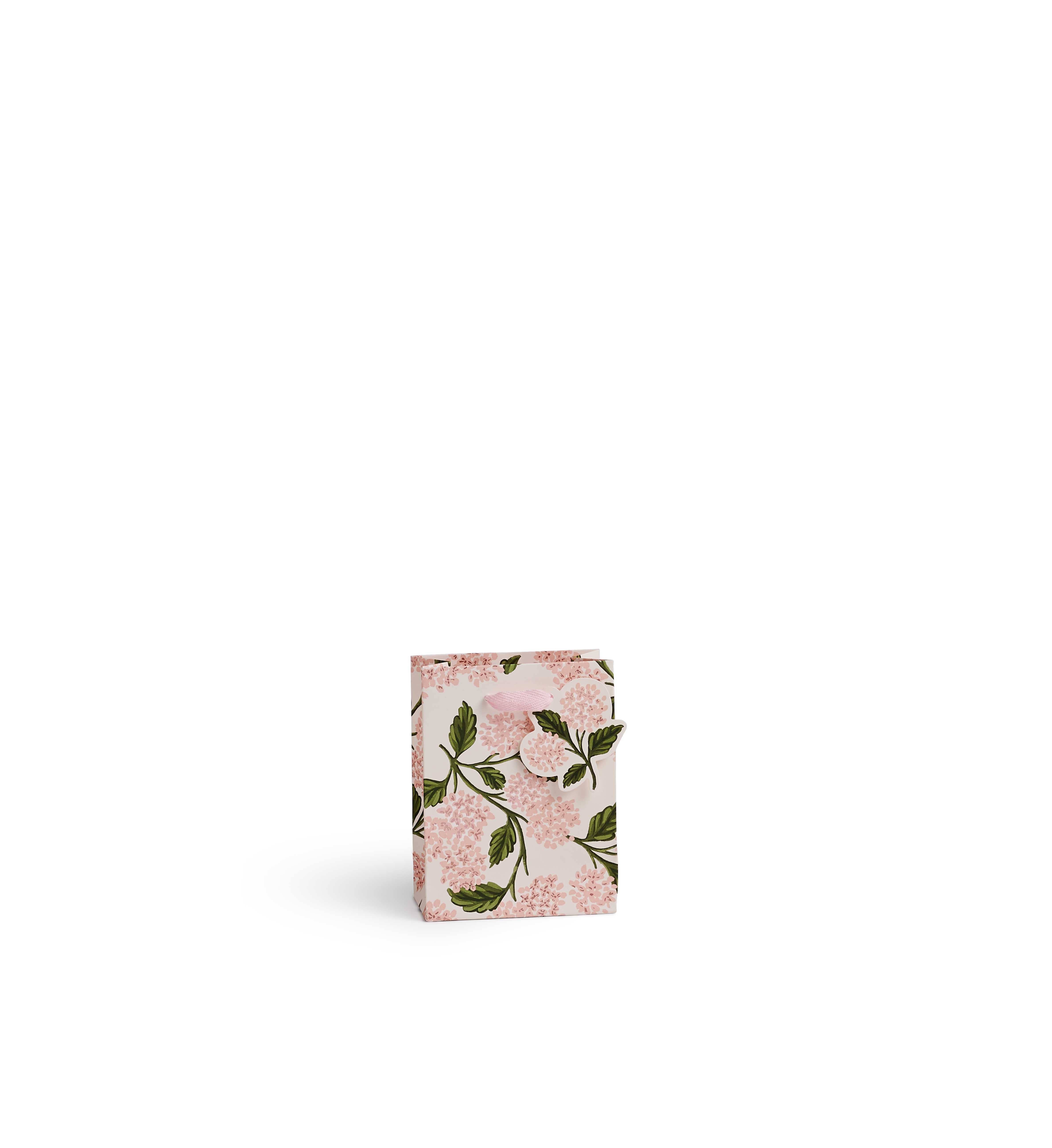 Medium Pink Hydrangea Gift Bag