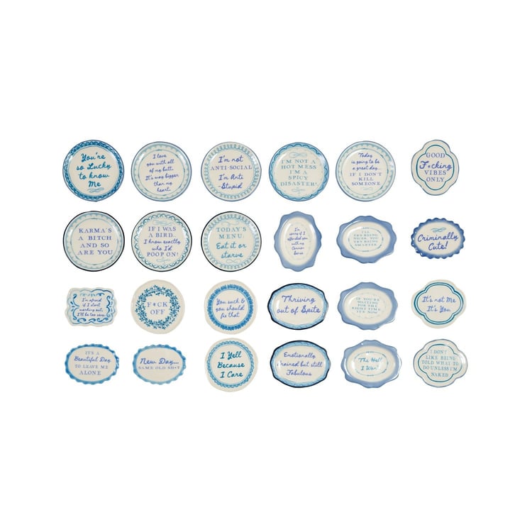 Stoneware Magnet w/Saying