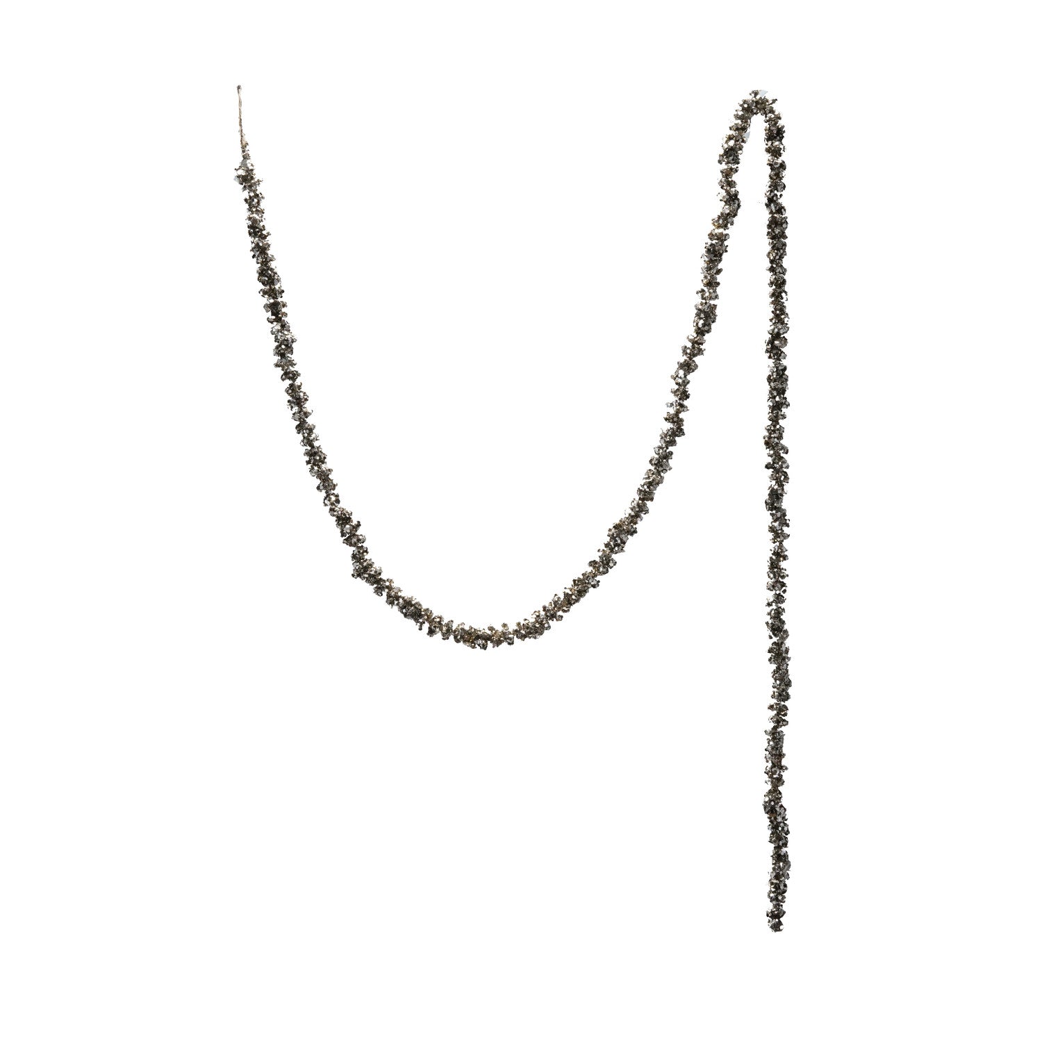 6' Garland with Glitter