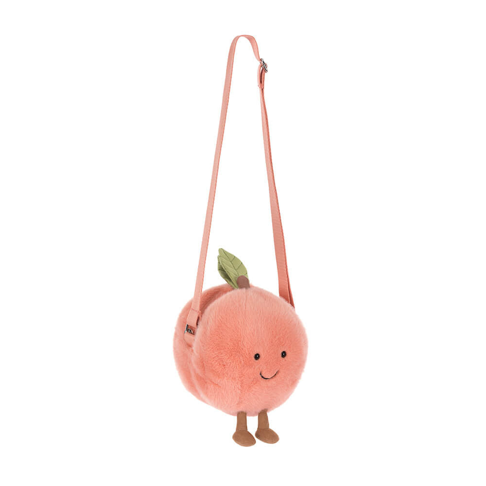 Amuseables Peach Shoulder Bag Jellycat