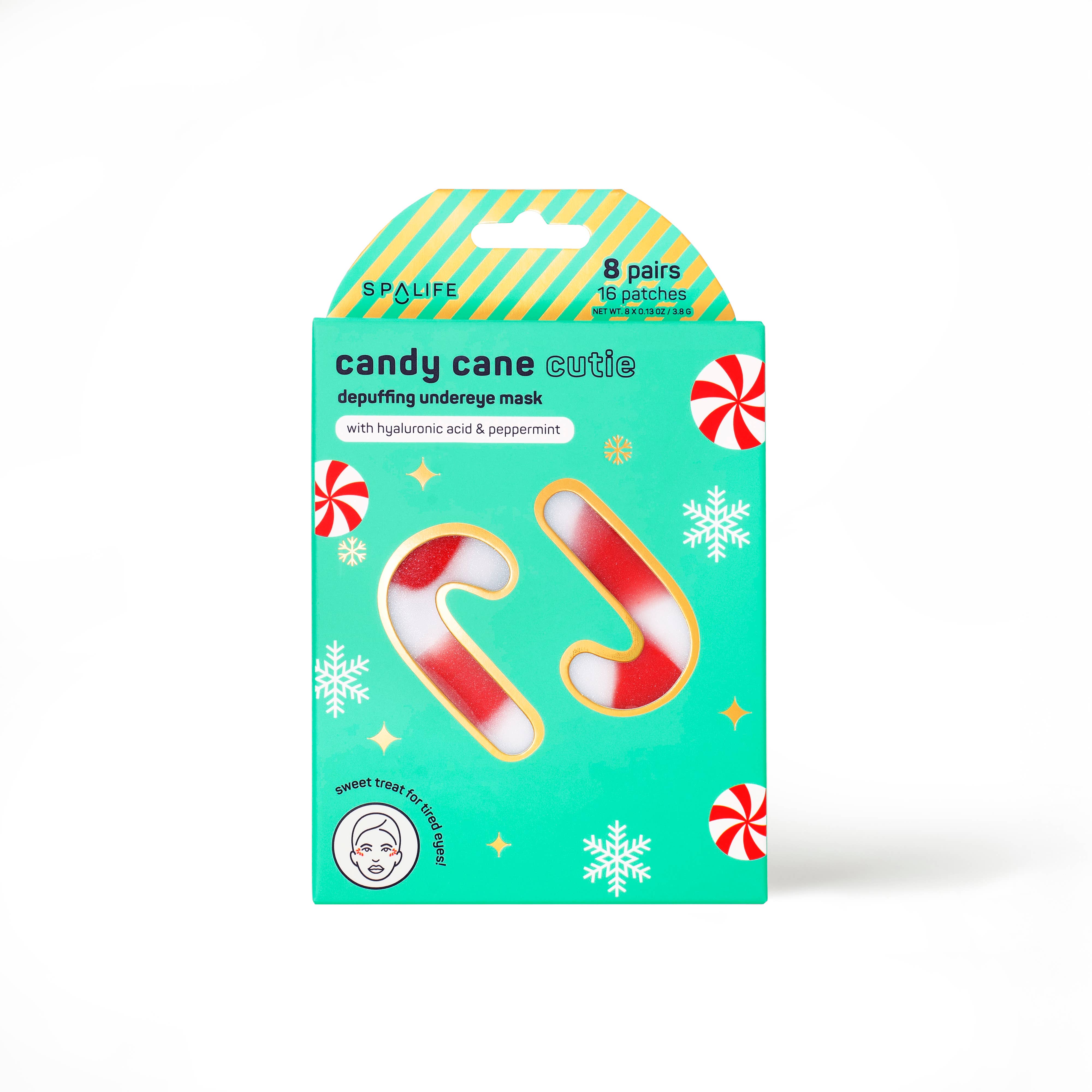 Candy Cane Cutie Undereye Mask