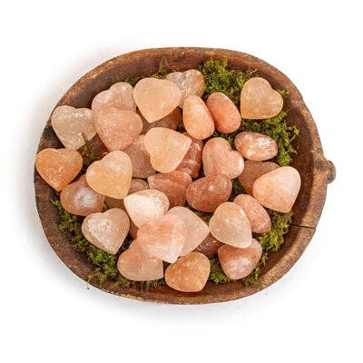 Heart Shaped Himalayan Salt Stone