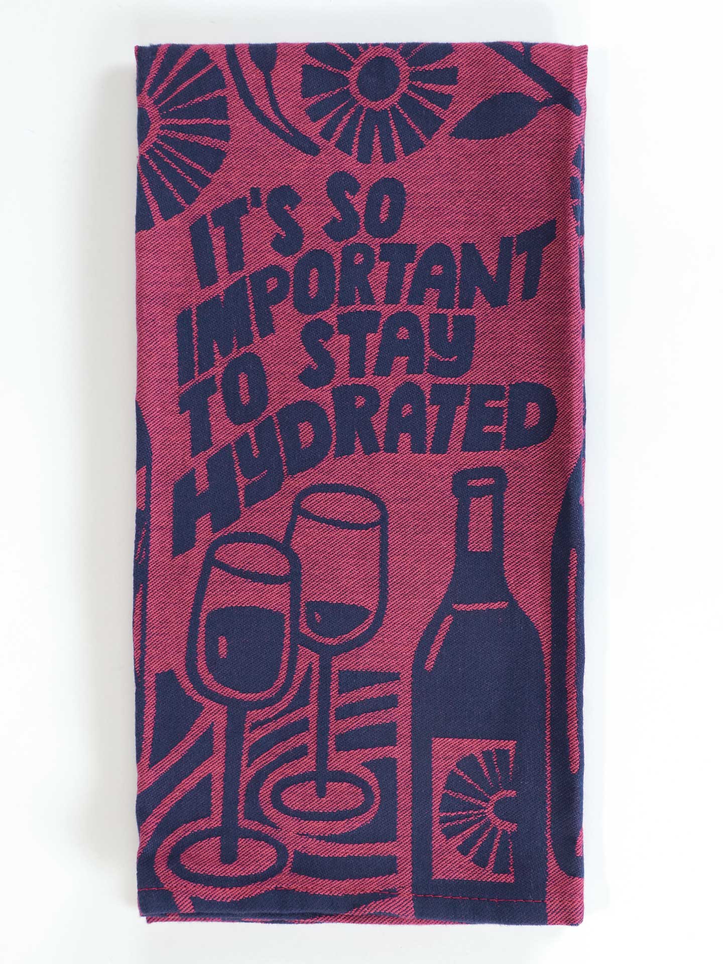 Blue Q Stay Hydrated Dish Towel