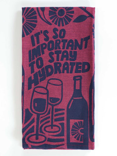 Blue Q Stay Hydrated Dish Towel
