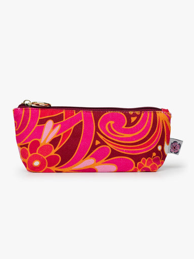 Flowerland Pink Pencil Pouch