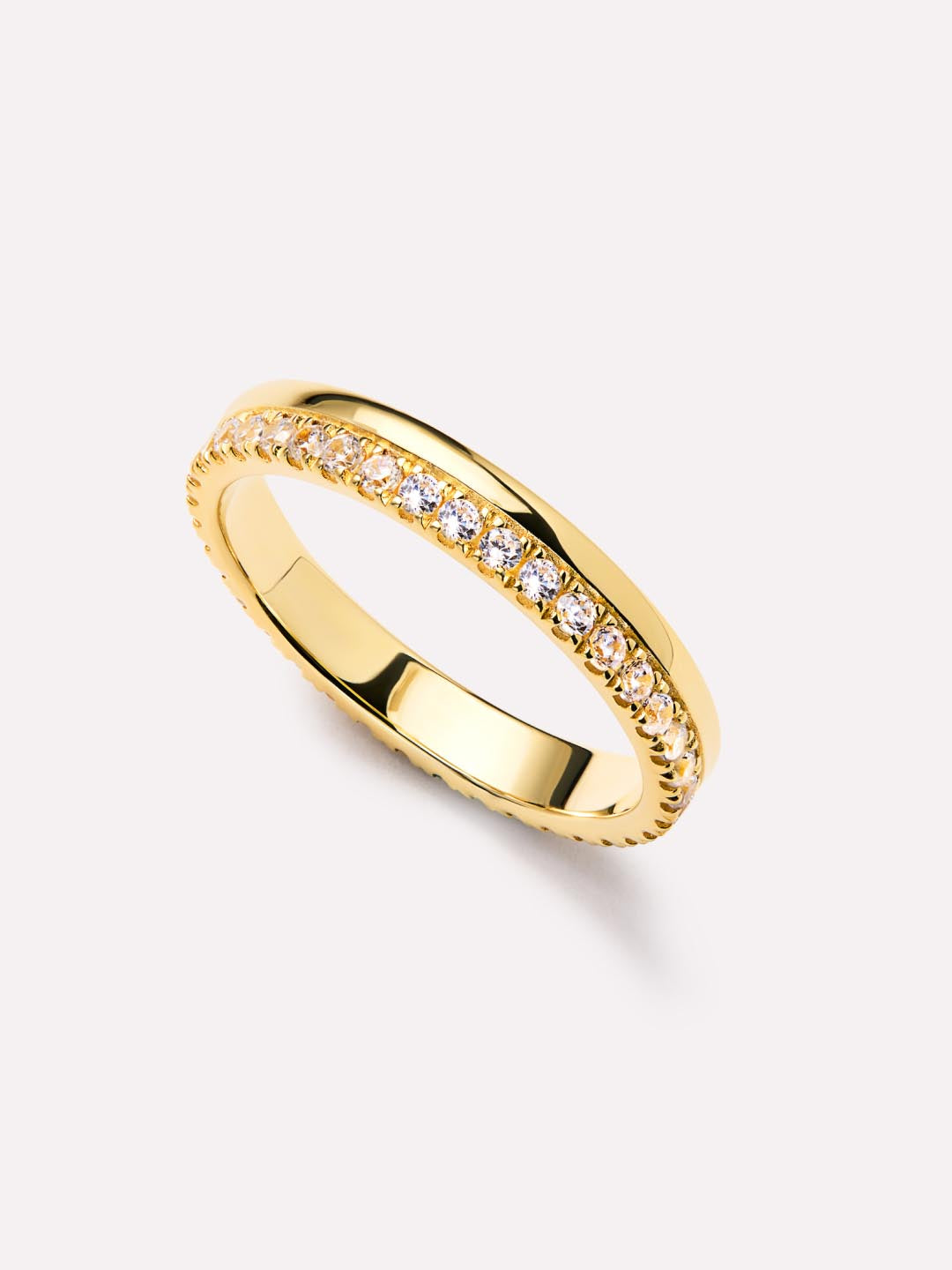 Size 7 Celine Double Gold Ring