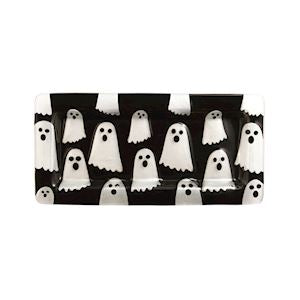 Ghost Slump Glass Tray
