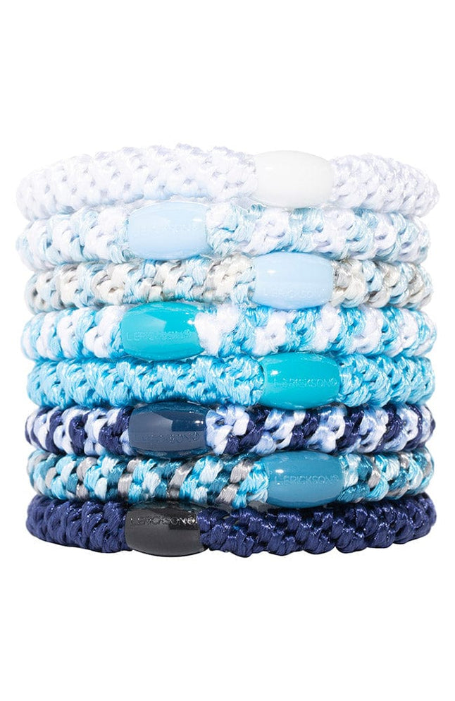 Coastal Grab & Go Ponytail Holders Set/8