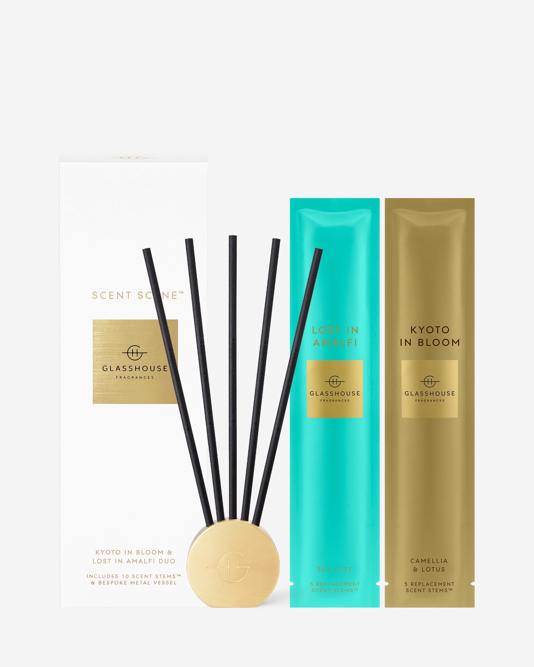 Lost in Amalfi & Kyoto in Bloom Scent Scene Duo