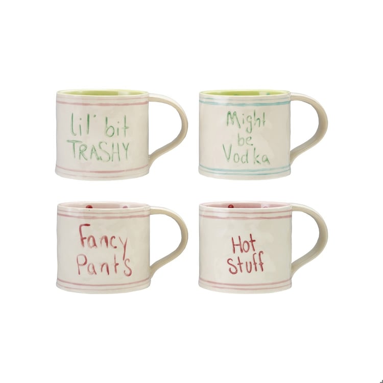 Fancy Pants Stoneware Mug