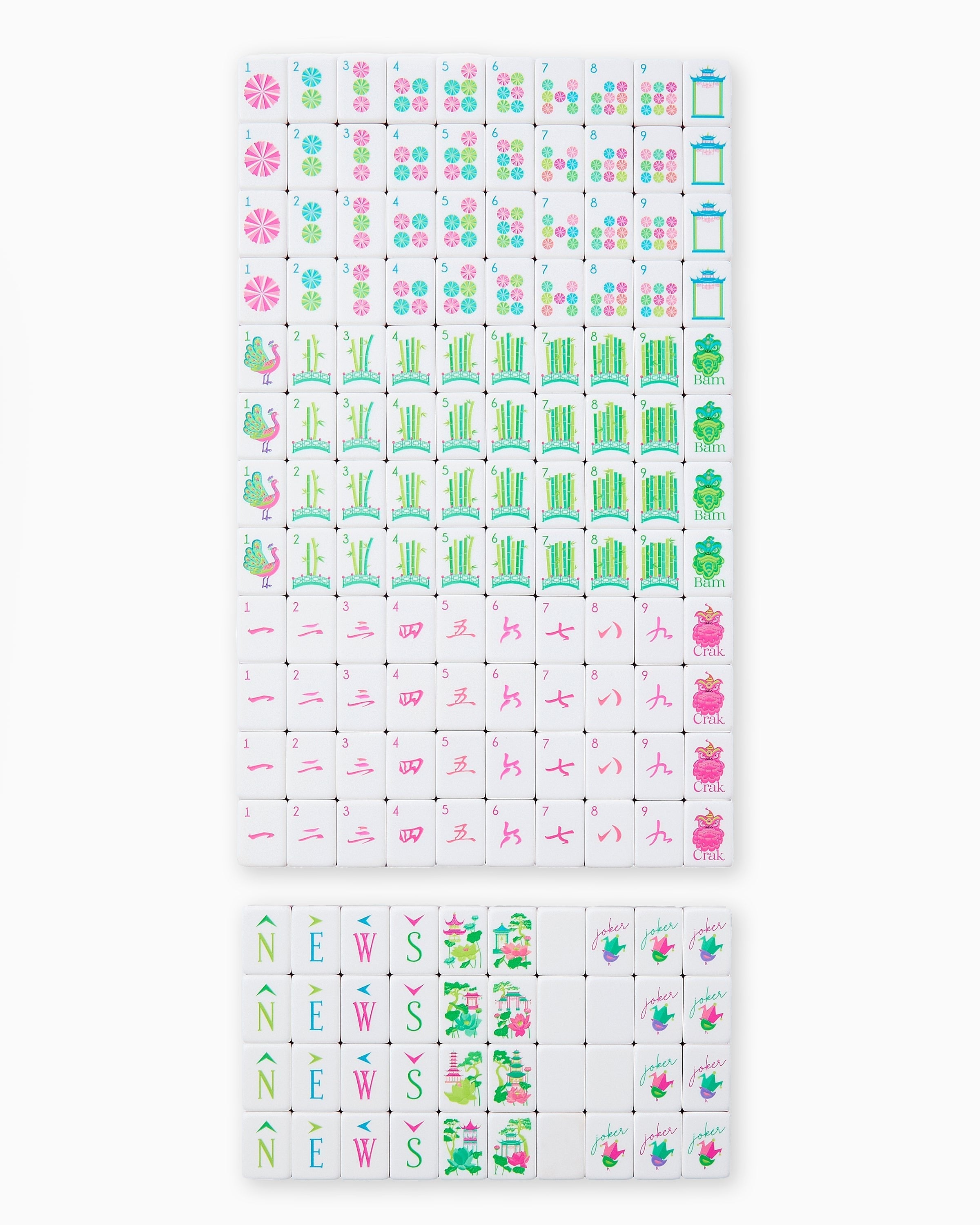 Oh My Mahjong Glow Wild Mahjong Tiles
