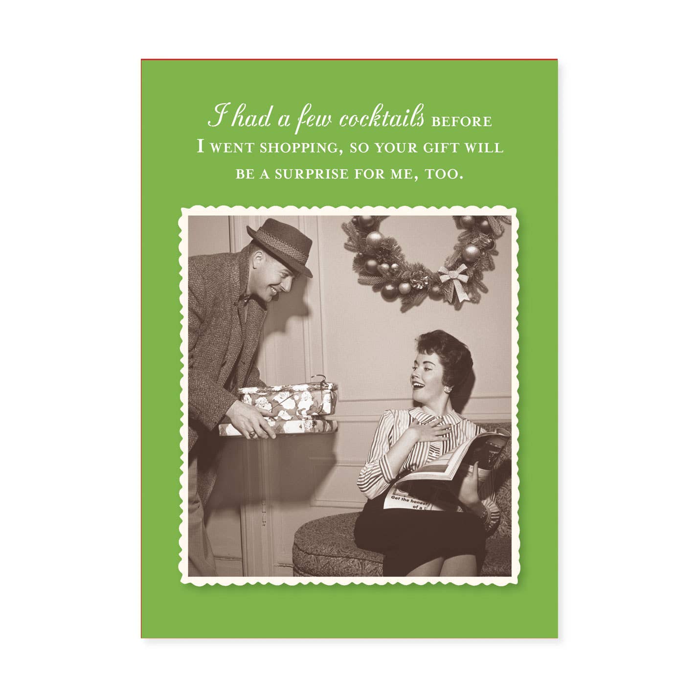 Surprise Holiday Card