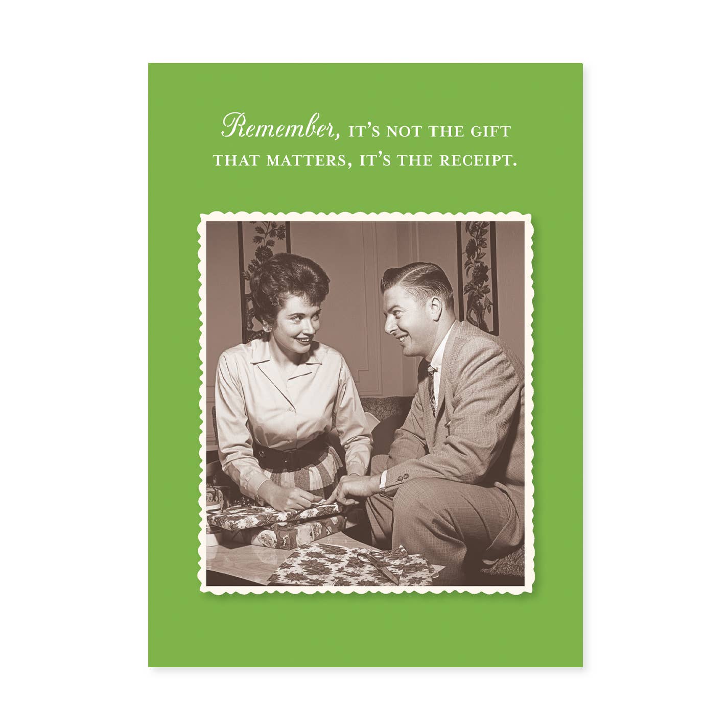 Receipt Holiday Card