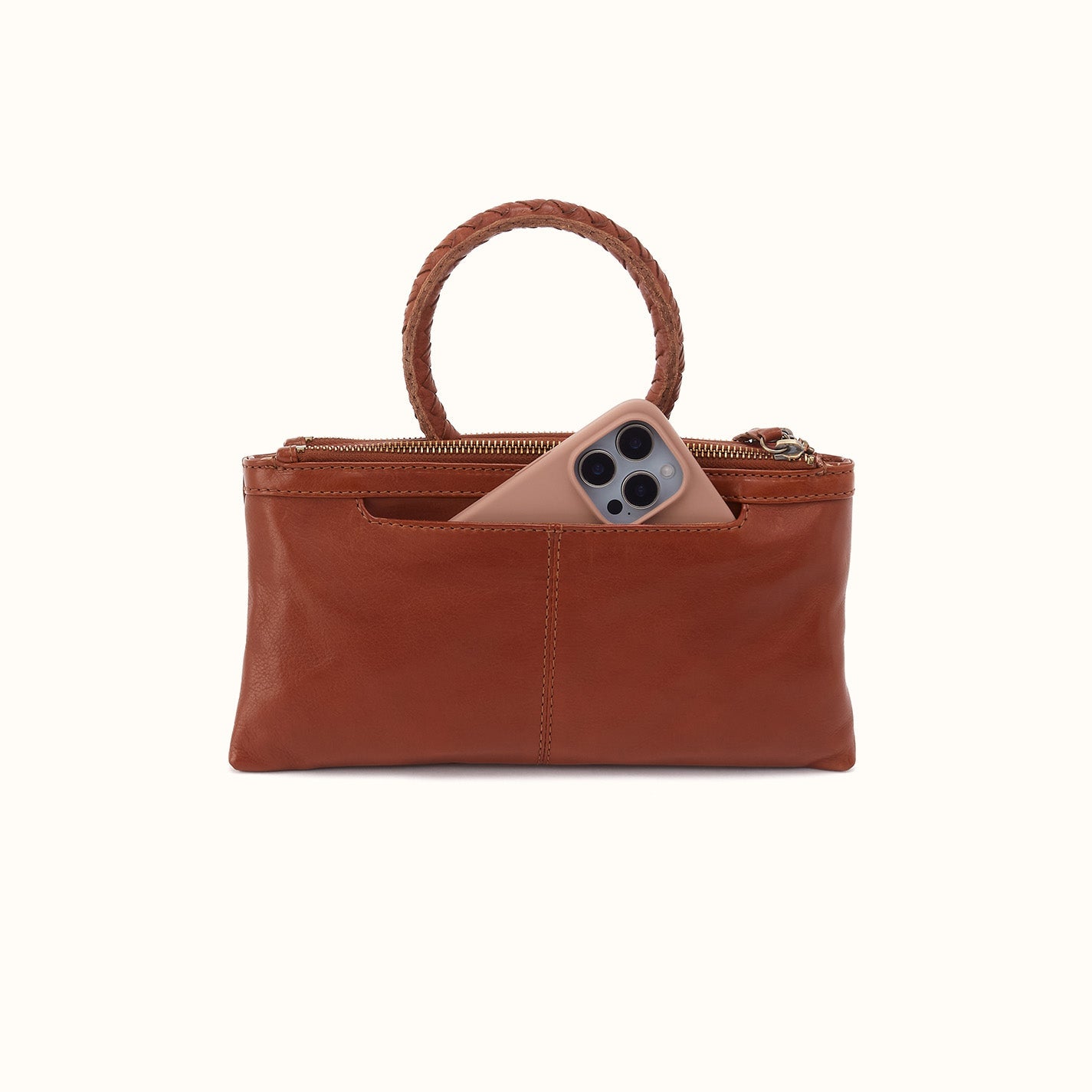 Kindling Brown Sable Crossbody Hobo