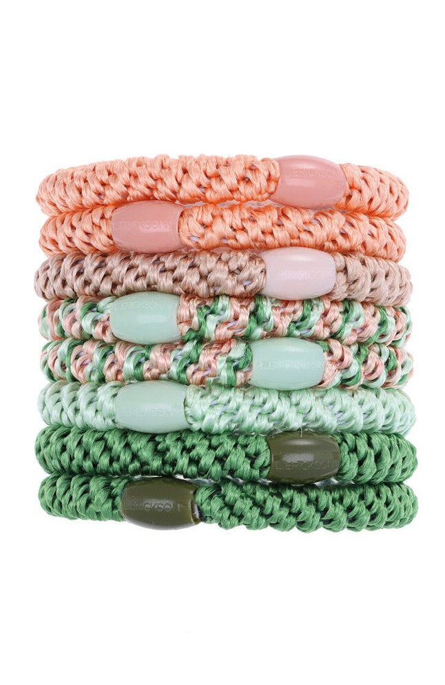 Lily Pad Grab & Go Ponytail Holders Set/8