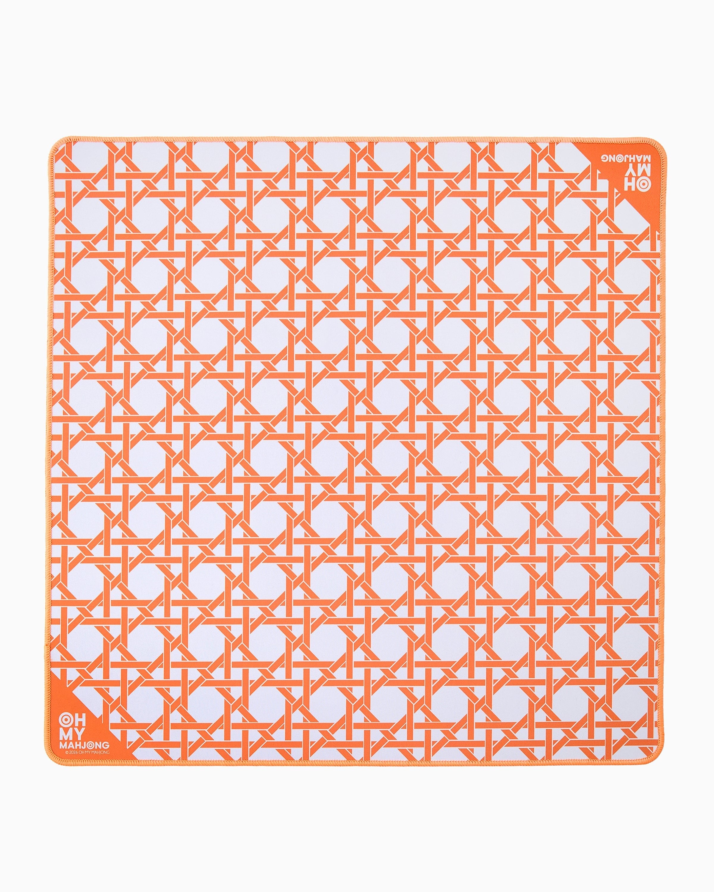 Oh My Mahjong Mini Orange Cane Mat