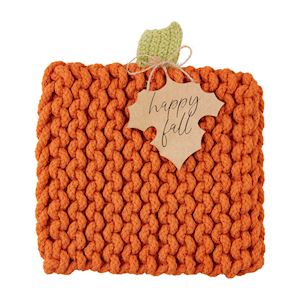 Orange Pumpkin Knit Trivit