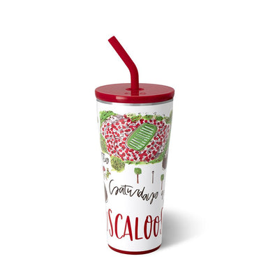 Swig Life Happy By Rachel Saturdays and Tailgates 32oz Tumbler
