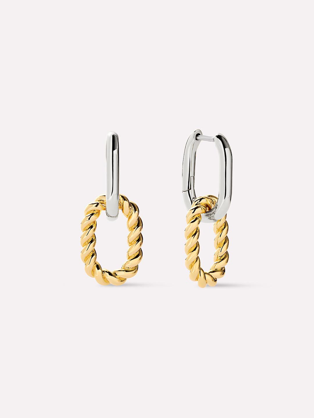 Ana Luisa Ash Double Mini Two Tone Drop Earrings