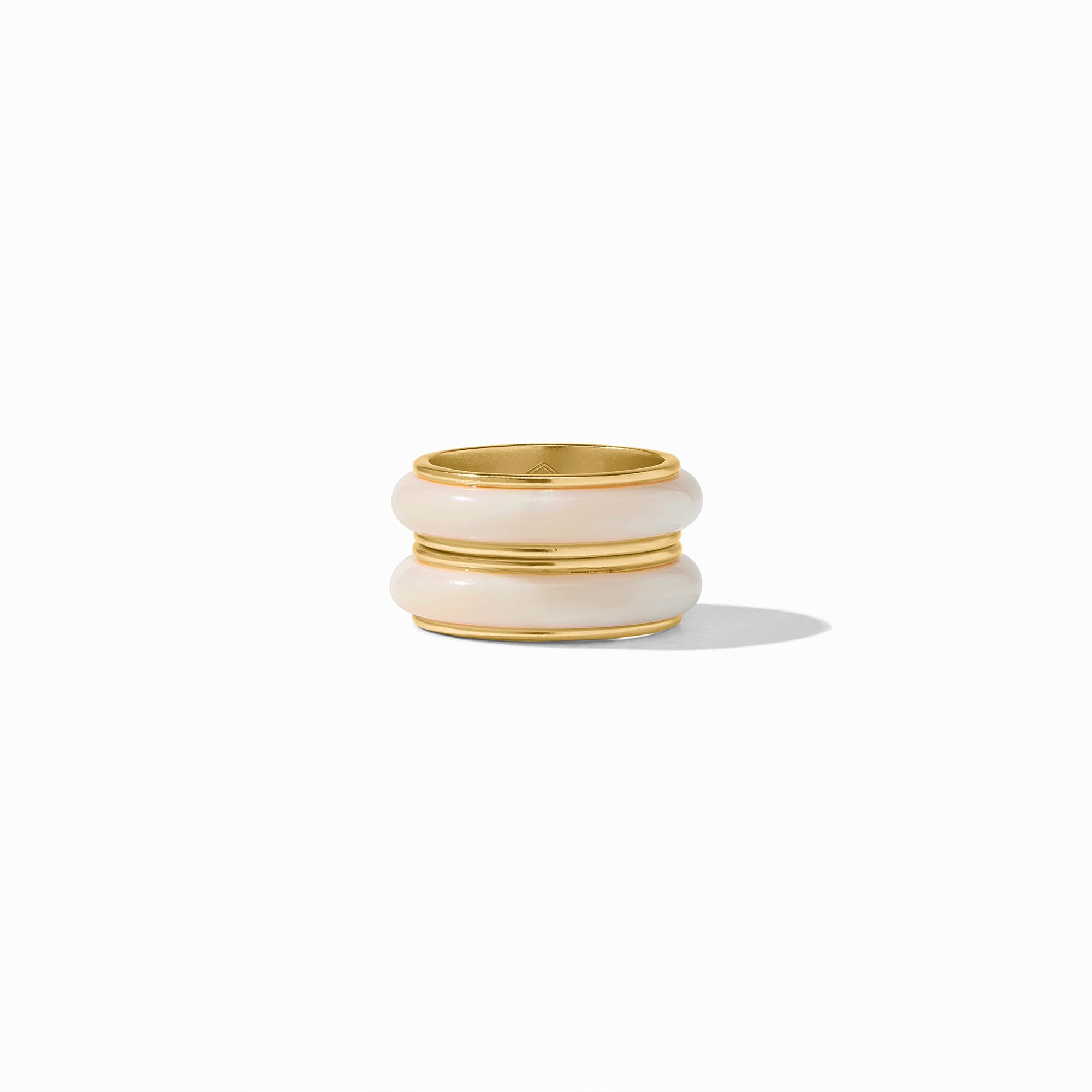 Alabaster Carnaby Duet Ring - Colette Size 8