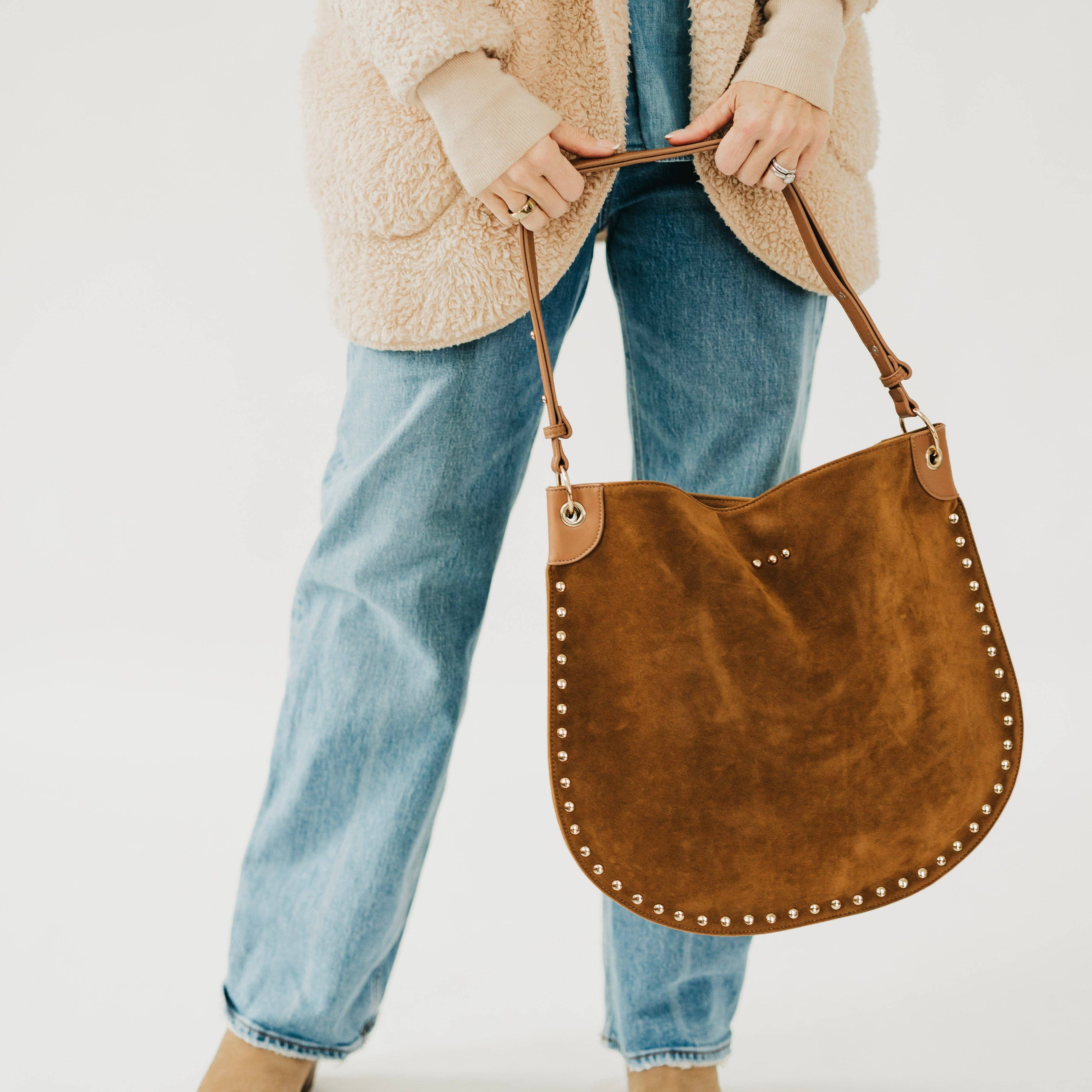 Duplicate of Rosalie Rivet Hobo Bag