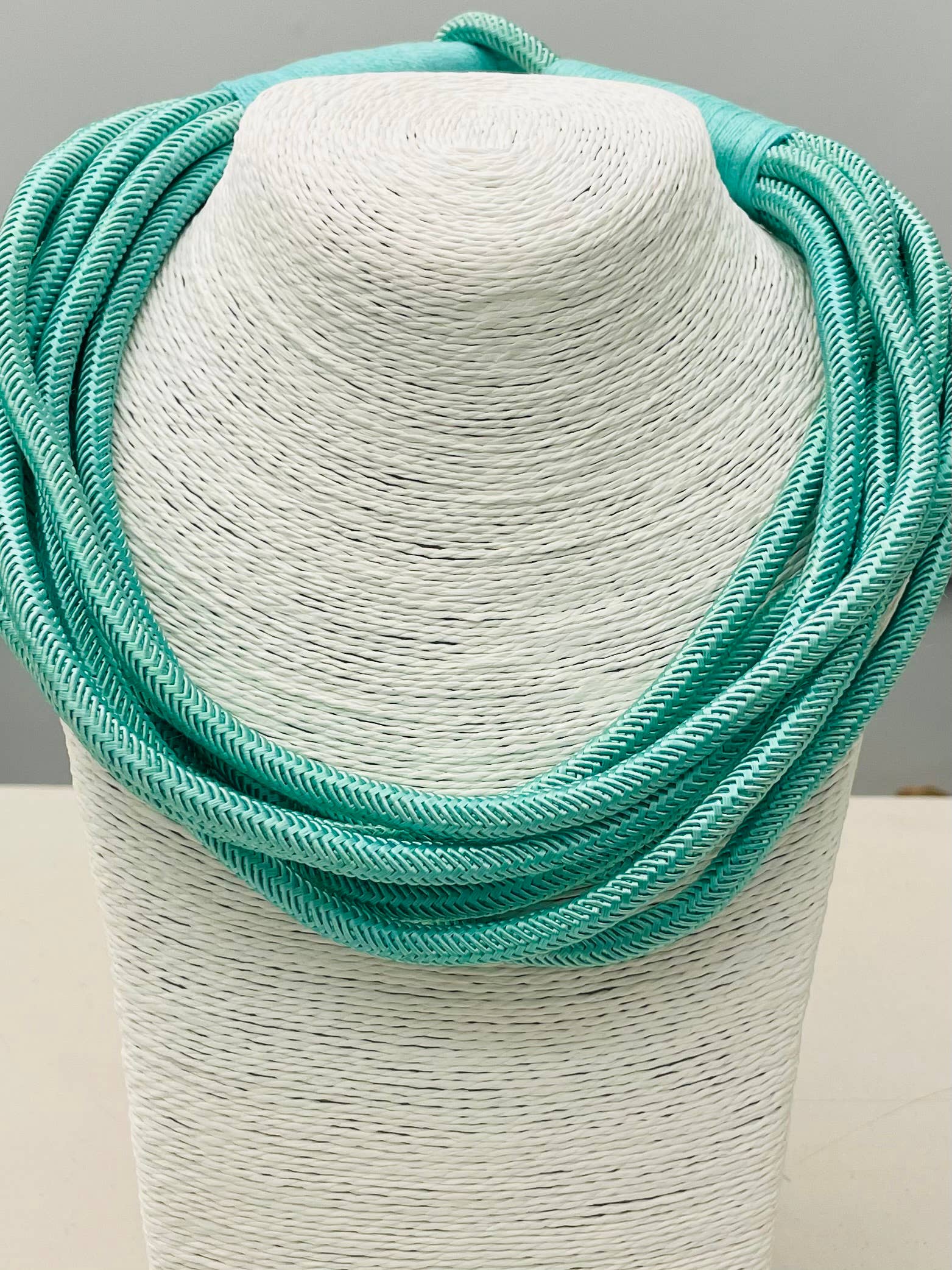 Mint 8 Strand Necklace
