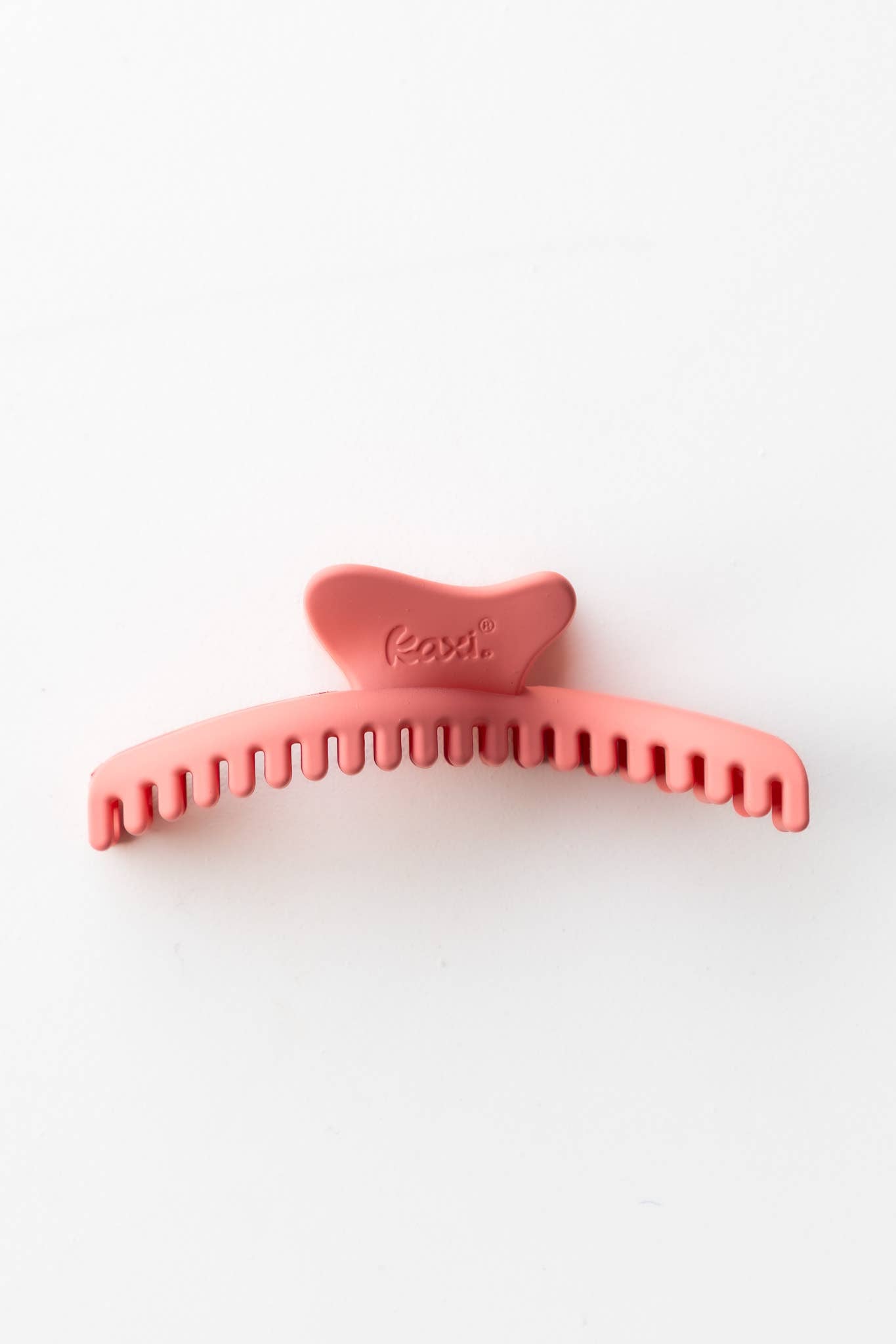 Punch Pink Wavy Midi Hold Everything Claw