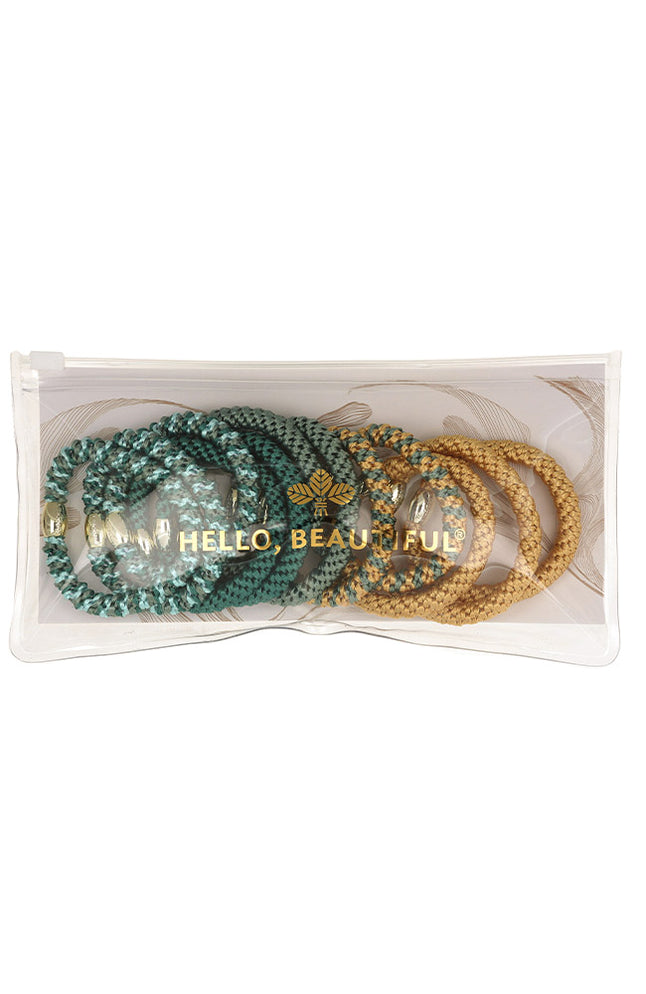 Tidal Pony Pouch Gold Bead