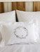 Adult Boudoir PIiiow Covers - Lavender Wreath