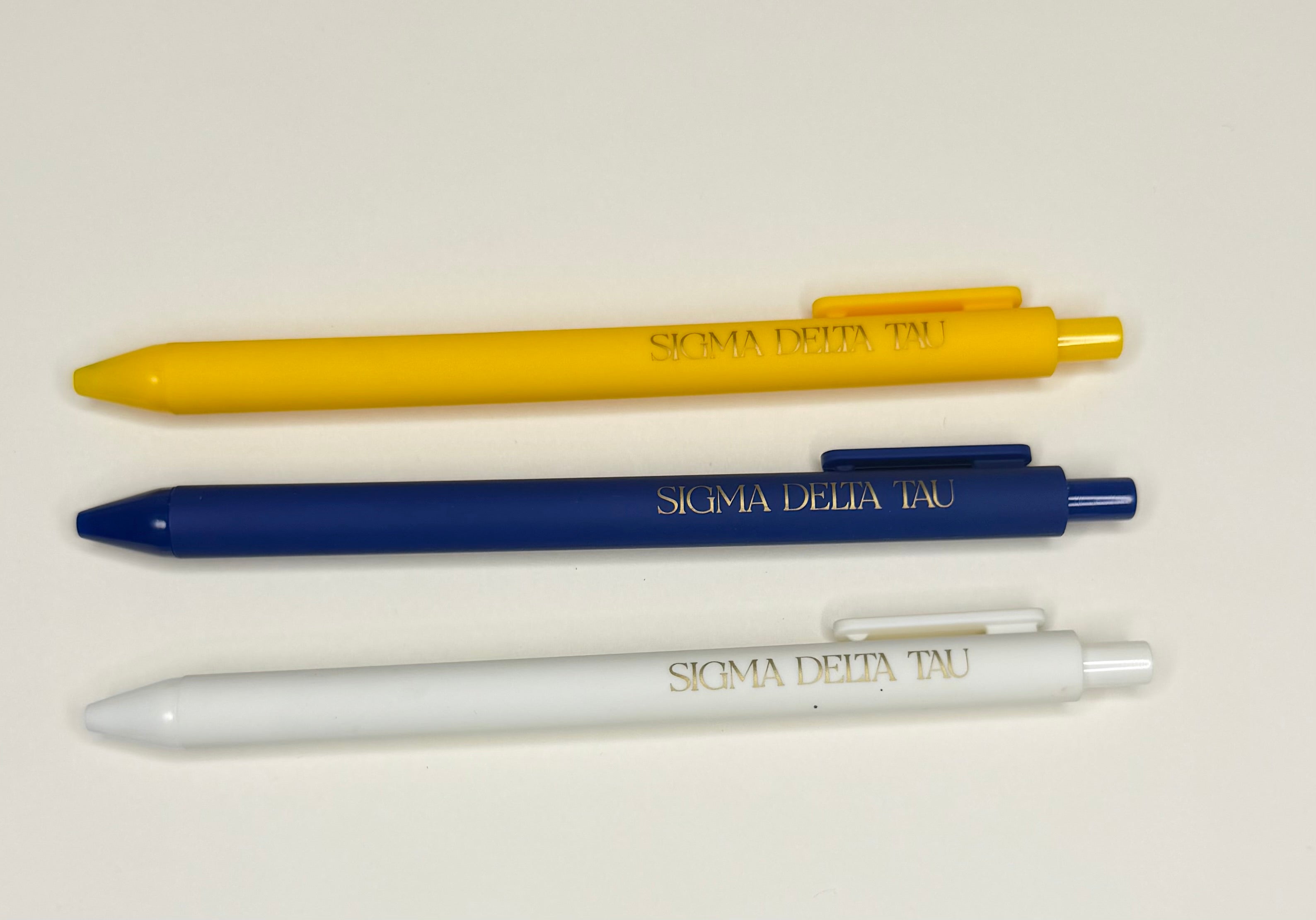 Sorority Assorted Lettered Luxe Pens