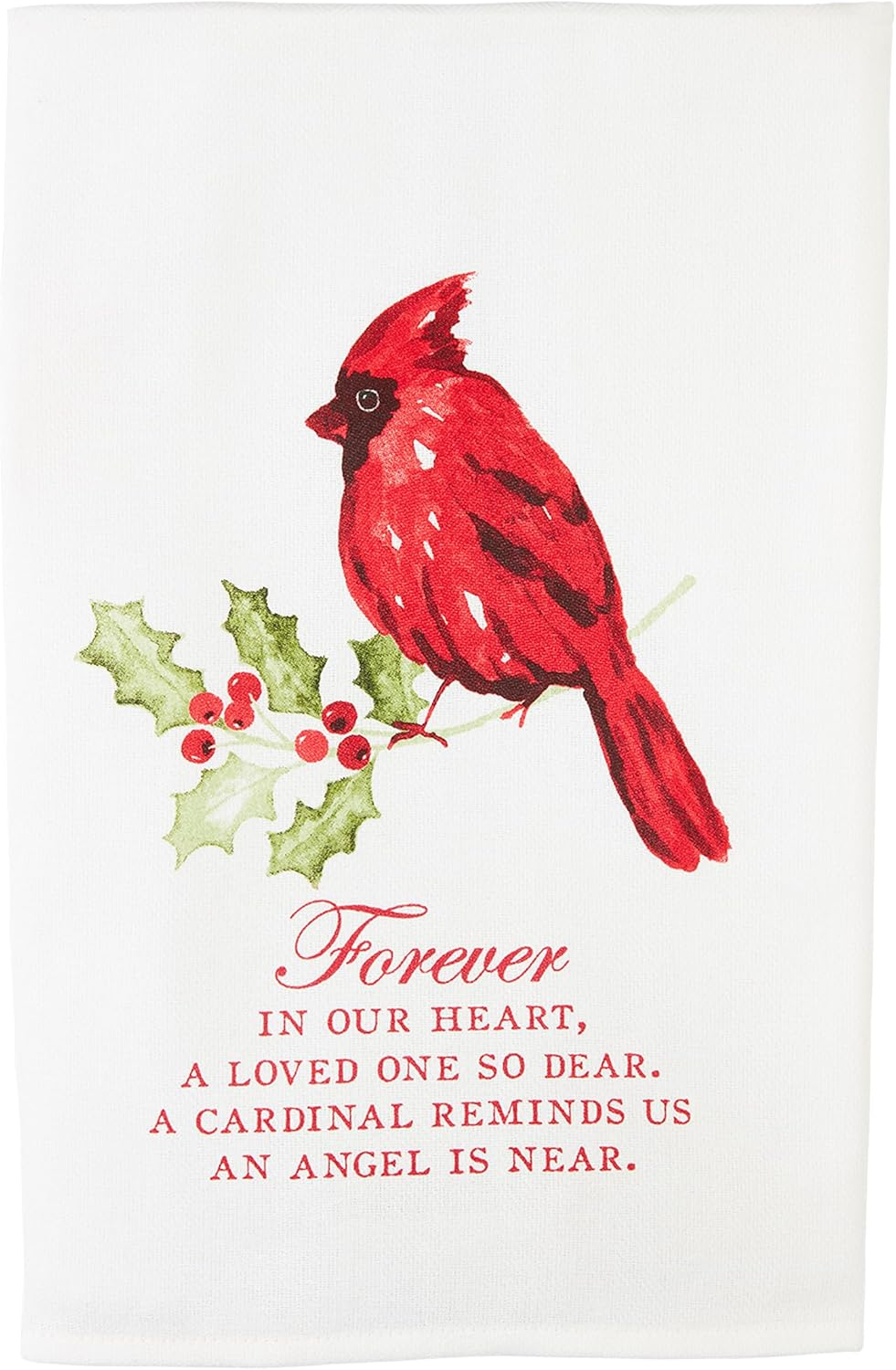 Mudpie Forever Cardinal Towel