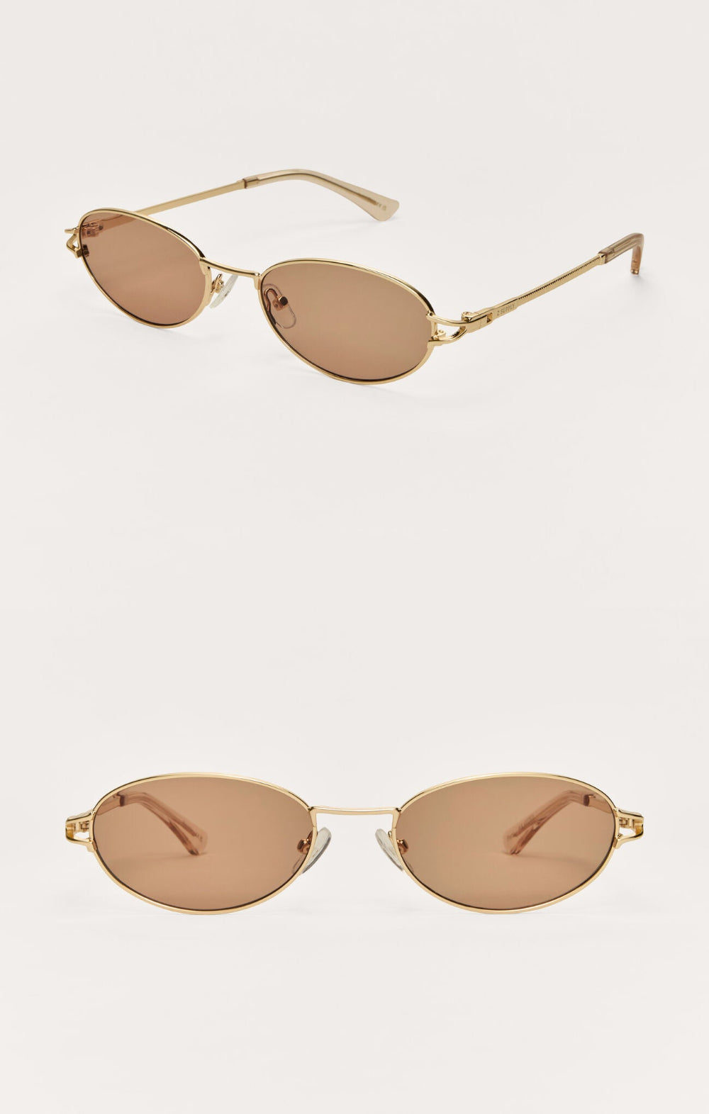 Sunglasses Porto - Gold/Sand Polarized