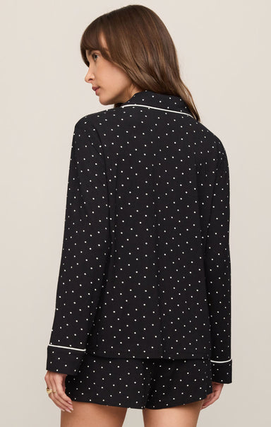 Luxe Dot PJ Top