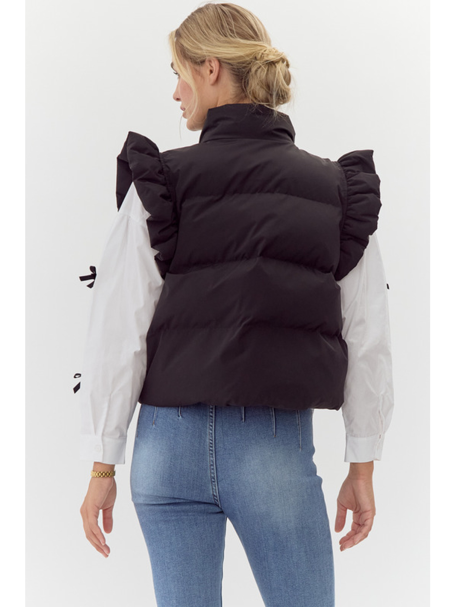 Puffer Cropped Vest