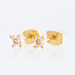 Kia Flower Studs - Gold