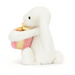 Jellycat Bashful Bunny with Little Present 